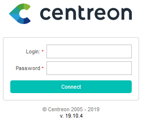 Centreon Login