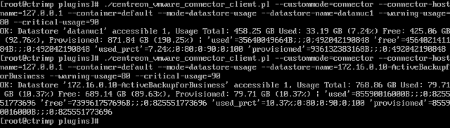 Check datastore-usage