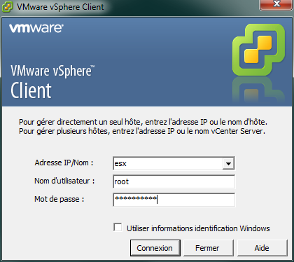 VMware vSphere Client