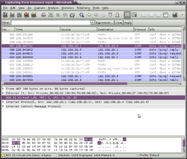 RES3 - Wireshark