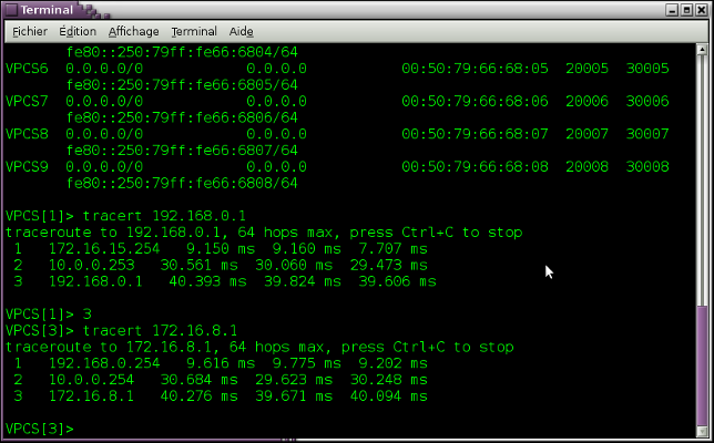 RES5 - Tracert