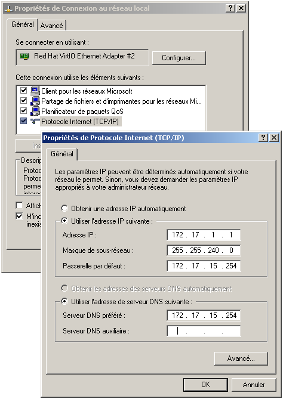 TCP/IP Windows XP