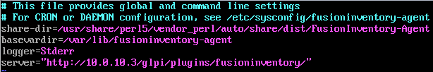 Fichier [/etc/fusioninventory/agent.cfg]