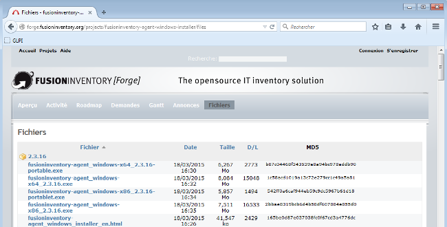 Agent FusionInventory Windows