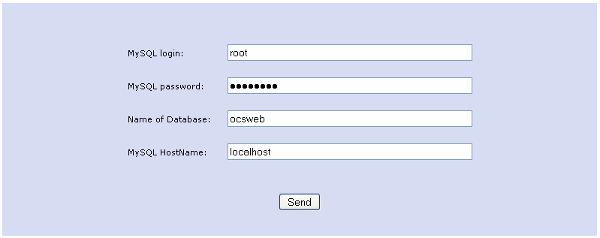 OCS Inventory Installation