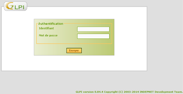 GLPI Authentification