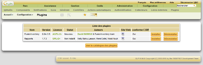 GLPI Plugins