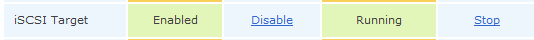 Openfiler - iSCSI Target On