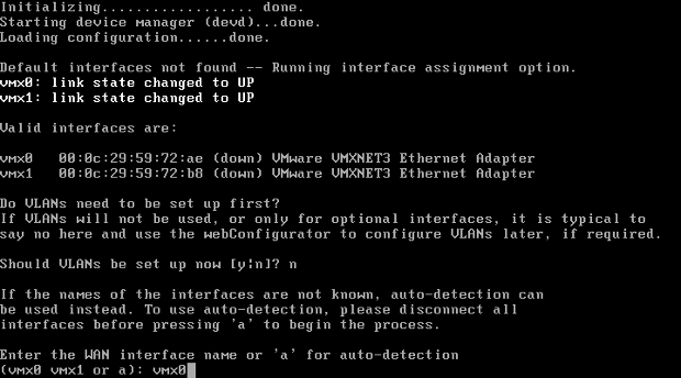 pfSense WAN Interface