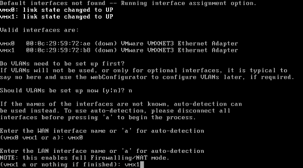 pfSense LAN Interface