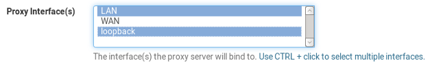 pfSense Squid Proxy Server - General