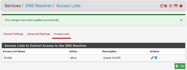 DNS Resolver - VLANs