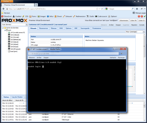 Proxmox OpenVZ