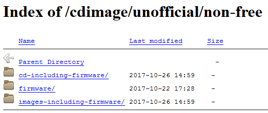 Debian CD firmware