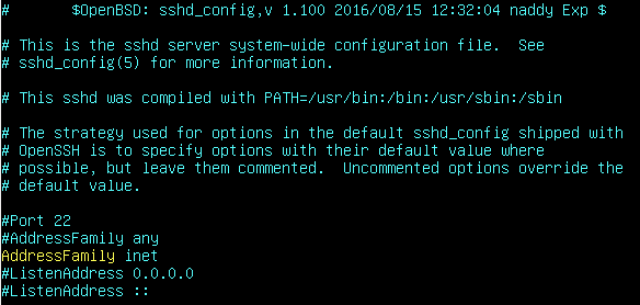 sshd_config