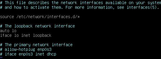 Fichier interfaces