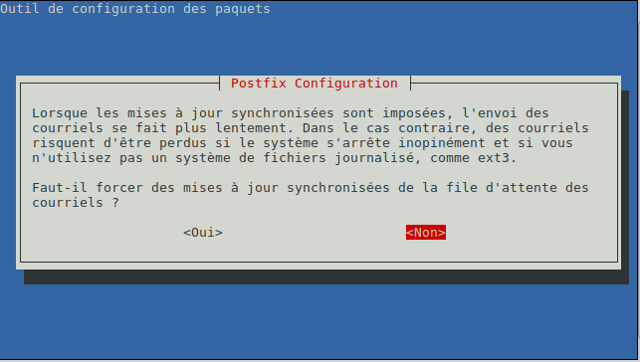 Postfix file d'attente