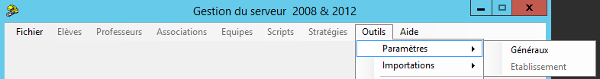 Gestion 6 Gestion du serveur