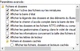 Fichiers et dossiers