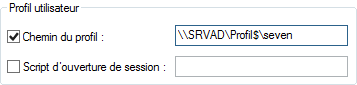 Chemin du profil seven
