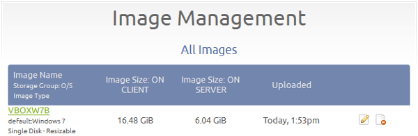 Fog Image Management