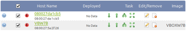 Fog Host Management Host Name/Image