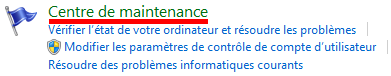 Windows Server 2012 R2 - Centre de maintenance