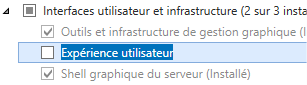 Windows Server 2012 R2 - Expérience utilisateur