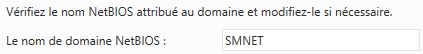 Windows 2012 Server R2 - Nom NetBIOS