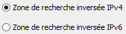 Zones IPv4/IPv6