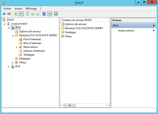 Serveur DHCP