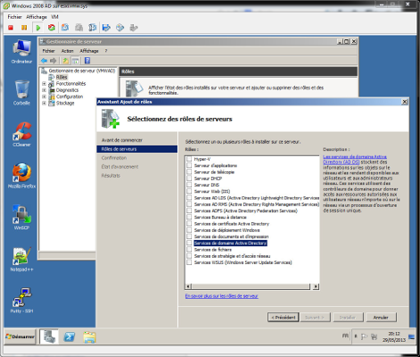 Le rôle Services de domaine Active Directory