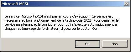 Serveur A Service Microsoft iSCSI