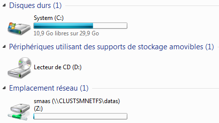 Windows 7 Explorateur de fichiers