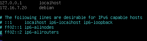 Fichier hosts