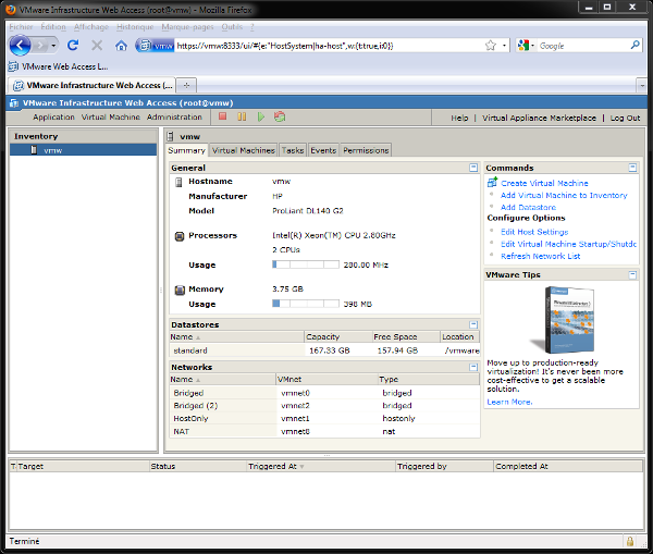 VMware Server 2.0.2