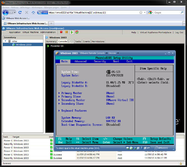 VMware Server 2.0.2 - VMware Remote Console