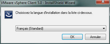 Langue d'installation