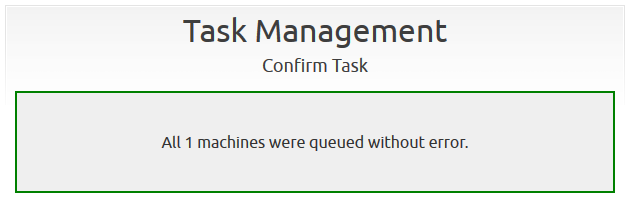 FOG Task Management Confirm Task 2