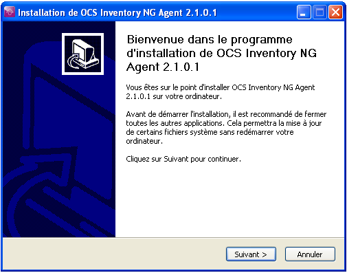 OCS Inventory NG Agent 2.1.0.1