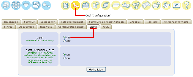 OCS Inventory Configuration SNMP