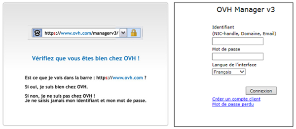 OVH Manager V3