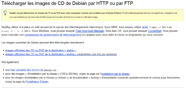 Debian Site officiel
