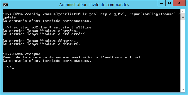 Invite de commandes