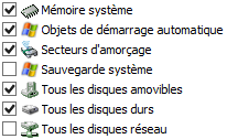 Tâches Recherche de virus (Servers)