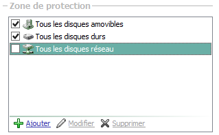 KES 10 Zone de protection