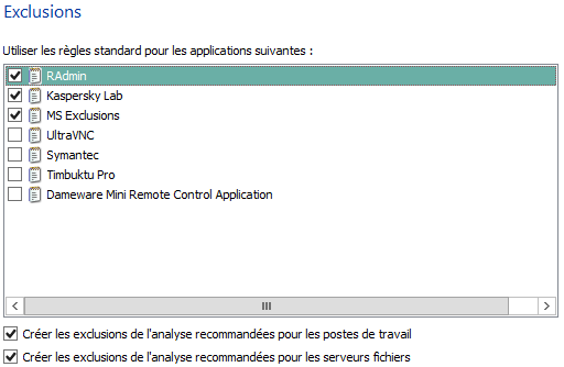 KES 10 Exclusions