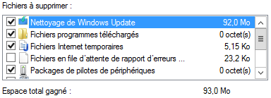 Windows Server 2012 R2 - Nettoyage du lecteur (C:)