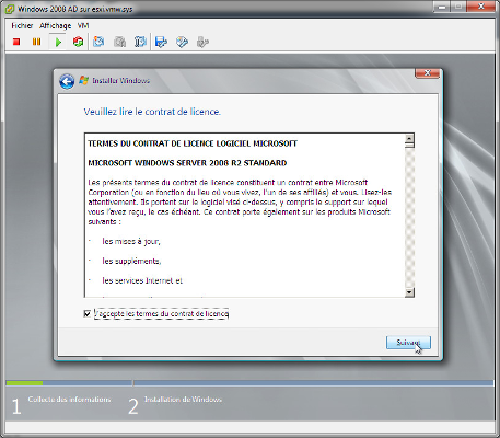 Windows Server 2008 R2 - Contrat de licence