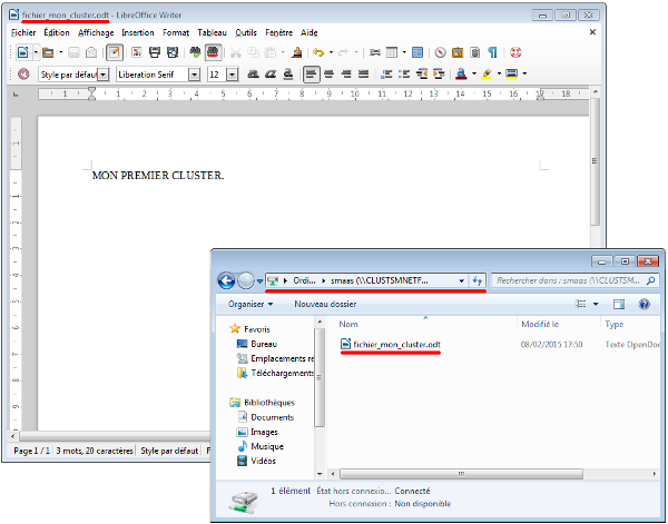 Windows 7 LibreOffice Writer